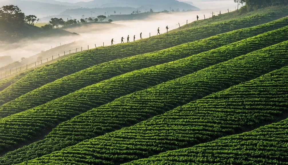 brazilian coffee production regions