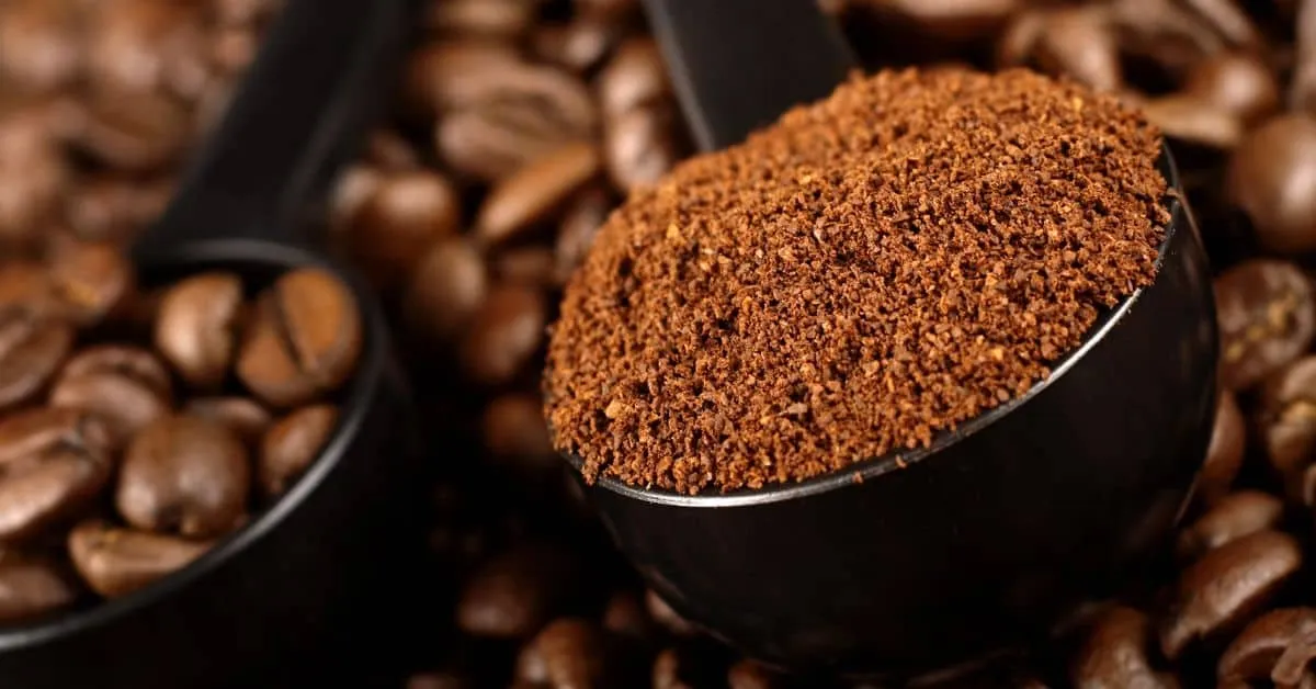 Ground coffee for French Press