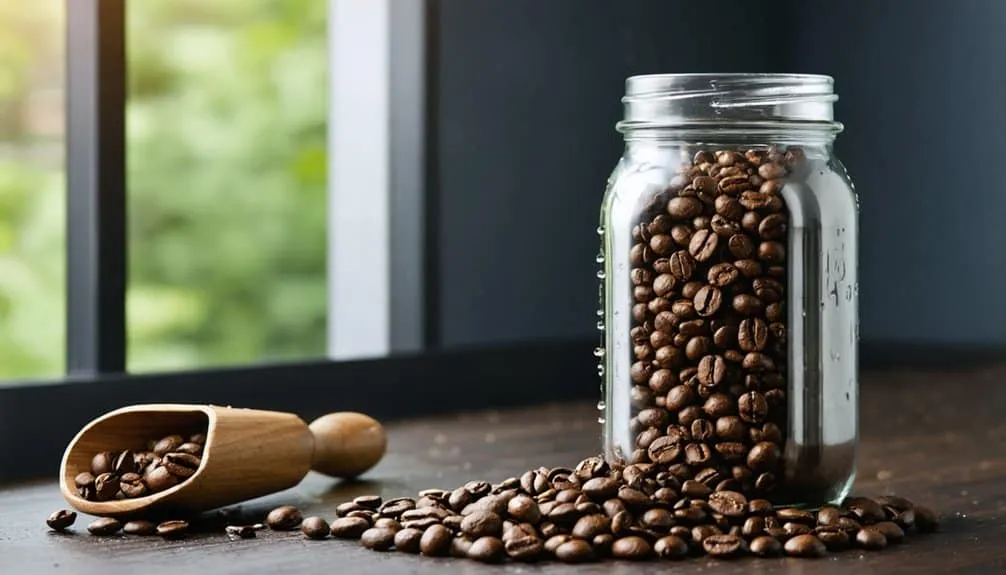 proper coffee bean storage