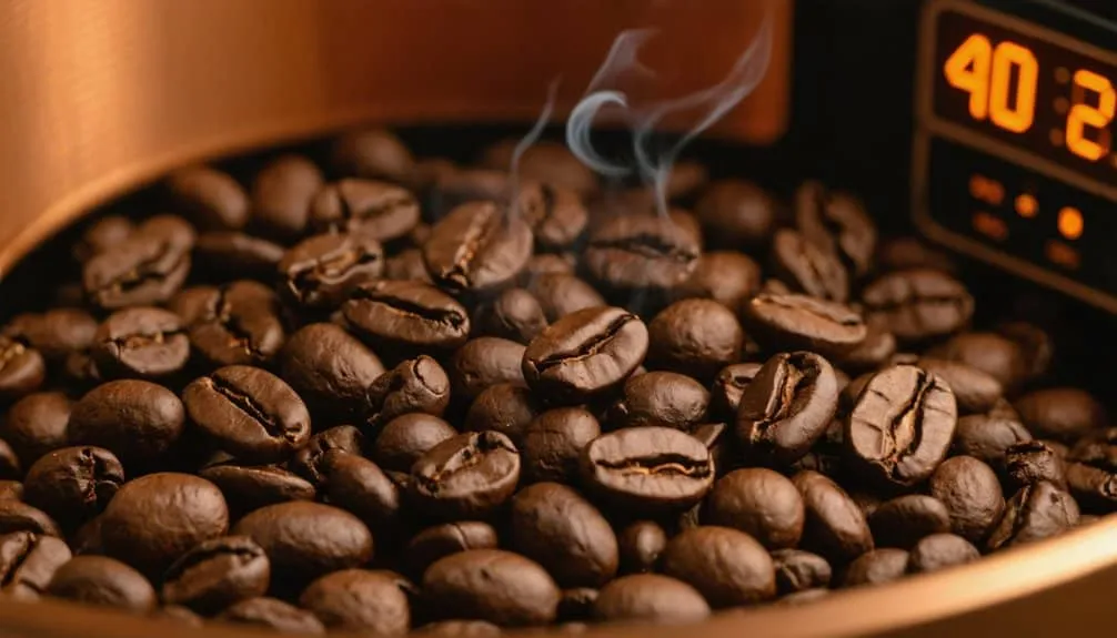 roasting stages temperature management