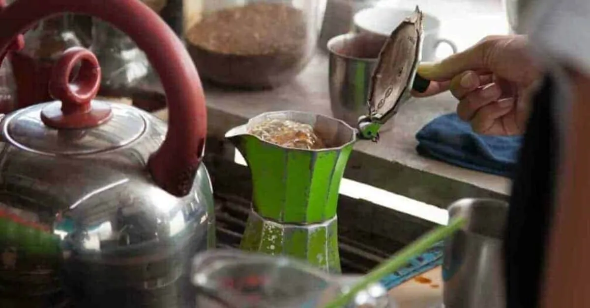 Sputtering Moka Pot