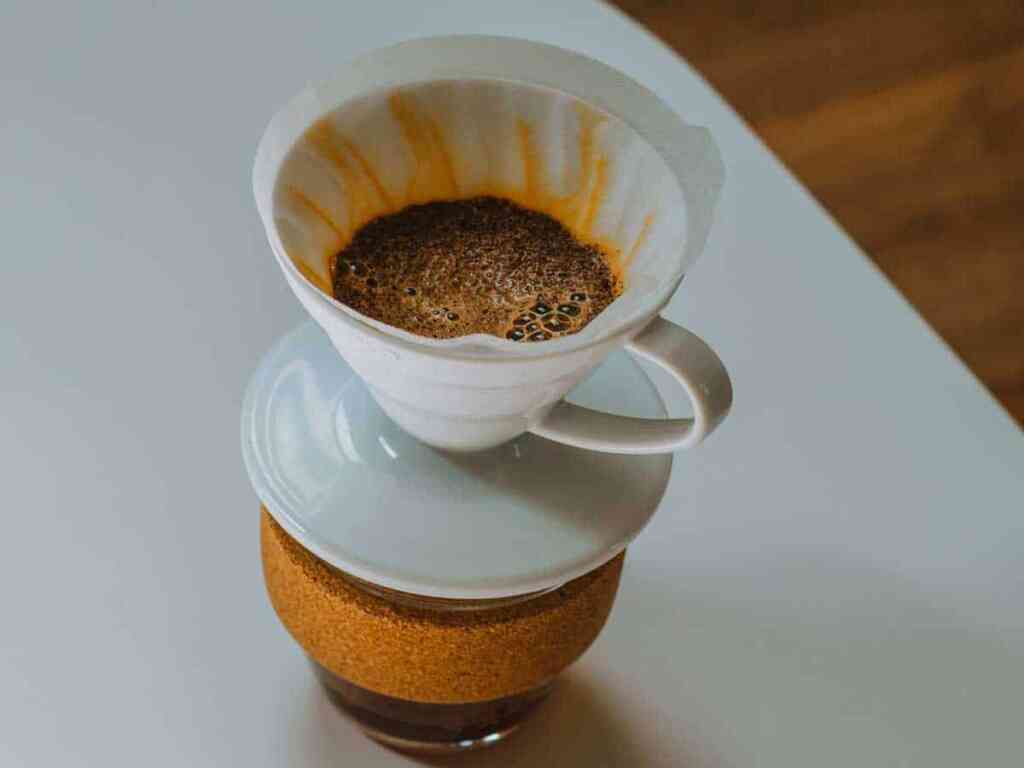 The Hario v60 Pour-Over Coffee Maker