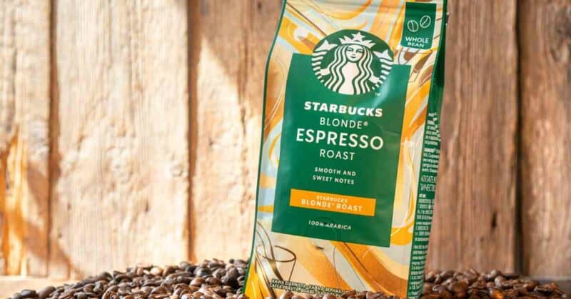 Starbucks Blonde Espresso Roast Coffee beans