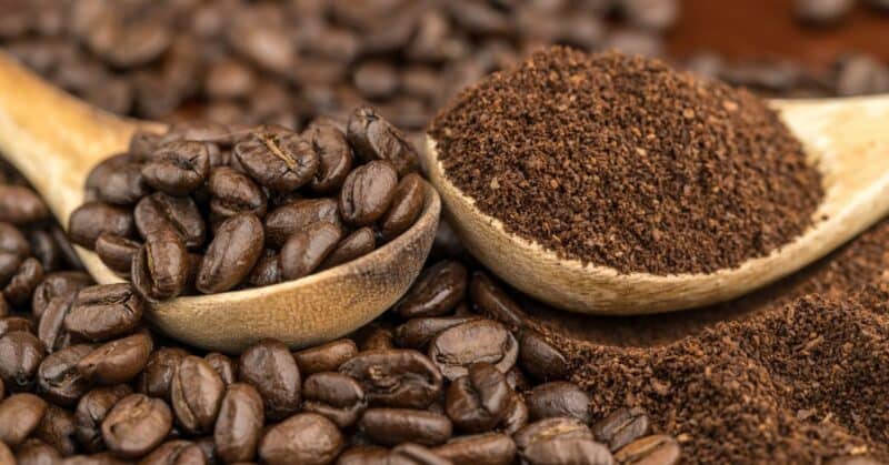 Medium grind espresso beans