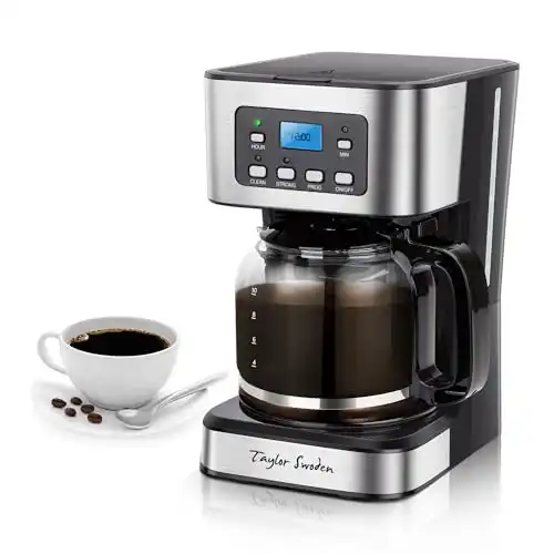 Taylor Swoden 12-Cup Programmable Coffee Maker