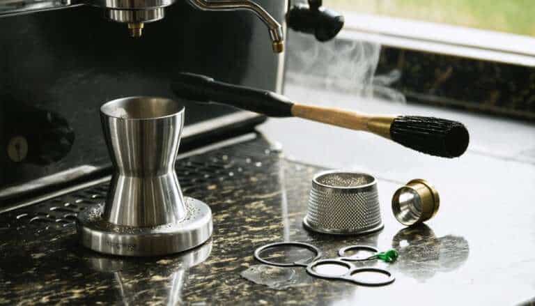 espresso maker deep cleaning