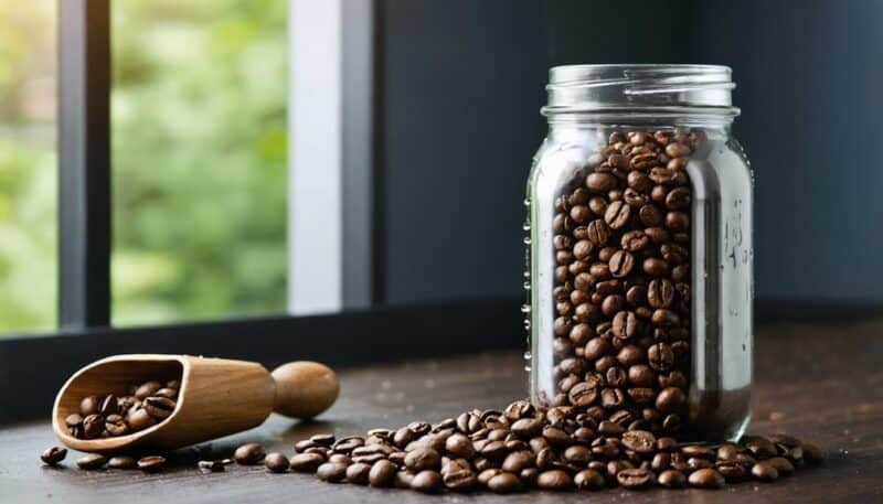 proper coffee bean storage